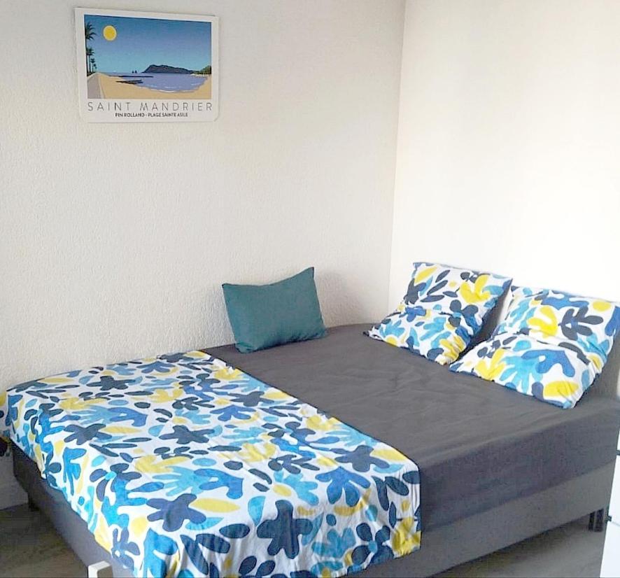 Charmant Studio Climatise 24 M2 Terrasse A 100M De La Plage Сен-Мандрие-сюр-Мер Экстерьер фото